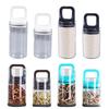 Innovative Canister Vacuum Storage Jar Container Glass Storage Jar with Vacuum Seal Lid Container for Food Preservation