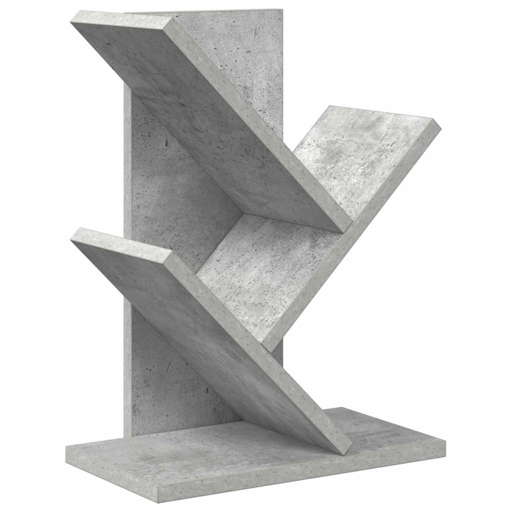 Tree Bookshelf 3 Tier 30 x 18 x 40 cm Engineered Wood