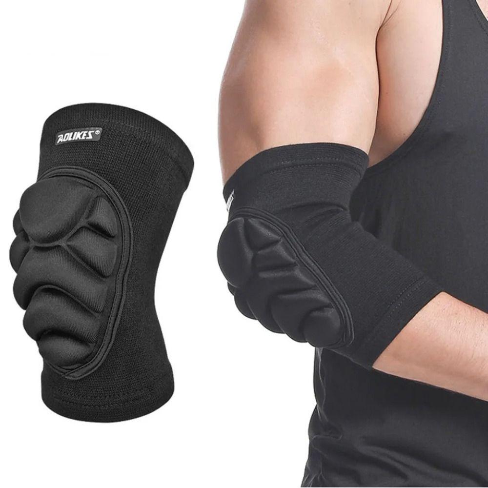 Anti-collision Elbow Pads Compression Elbow Brace Sports Safety Elbow Protector  Volleyball