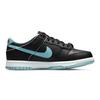 Nike Dunk Low SE GS Barber Shop — Детские кроссовки черные Copa White Chili-Red DN3351-001