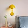 LED Nordic  Wall Lamp Mushroom Light For Living Room Bedroom Bedside Hallway Study Restaurant Backwall Indoor Decorations Lights