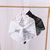 Fashion Vintage Lace Flower Shawl Thin Cute Hair Scarf Chic Style Bohemian Triangle Head Scarf Pastoral Style