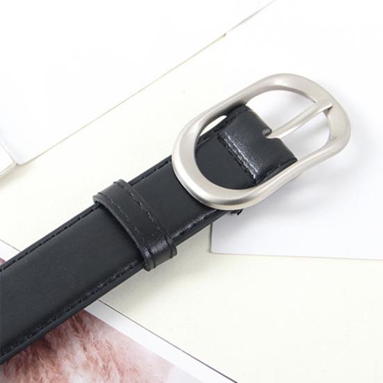Женский ремень из искусственной кожи, регулируемый по длине, с пряжкой-штифтом, пояс для платья, рубашки, топа, модные аксессуары