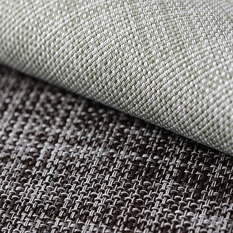 6-элементные ПВХ салфетки под приборы, настольные коврики, теплоизоляционная подложка, круглые моющиеся салфетки, декор стола, 5 цветов, 35x35 см