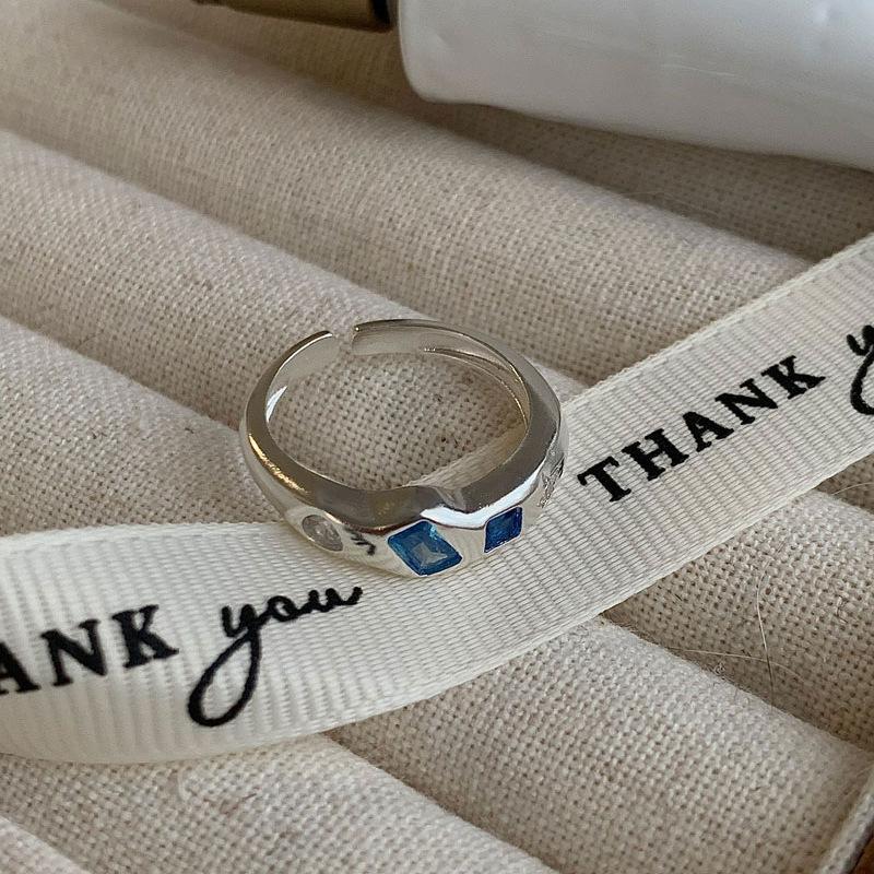 Серебряное кольцо 925 пробы, геометрическое, многослойное, с круглыми бусинами, женское, модное, панк, темперамент, гипоаллергенное, шарм, ювелирное изделие