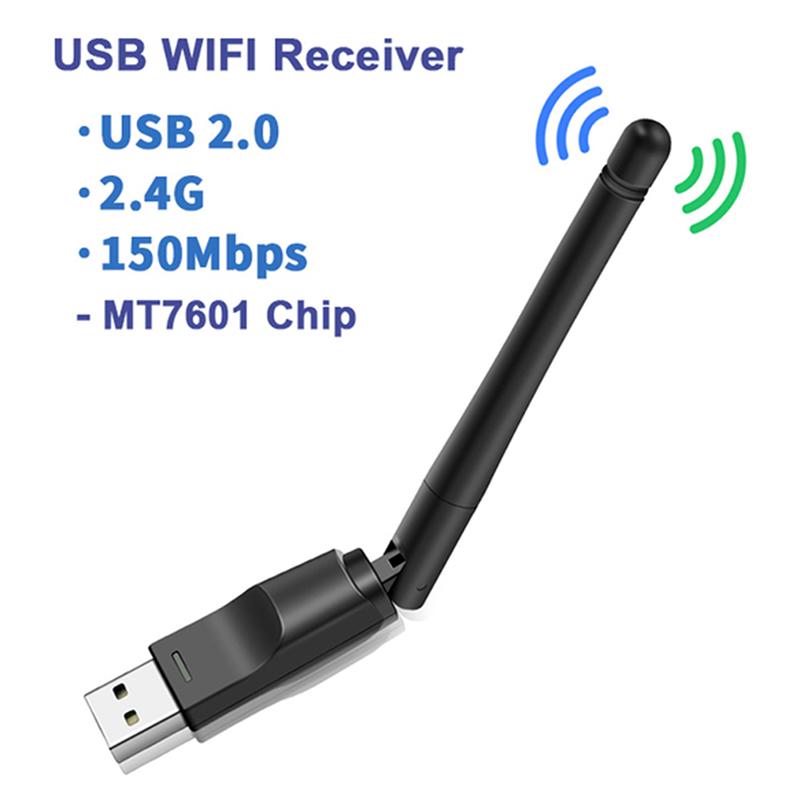 USB Wi-Fi адаптер 150 Мбит/с Беспроводная сеть Сетевая карта Wi-Fi приемник ПК Ноутбук