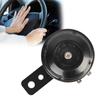 Motorcycle Electric Horn Kit 12V Horn 1.5A 105db Waterproof Round Loud Horn Speakers Universal Signal for Motorcycle for Scooter Moped Dirt Bike ATV