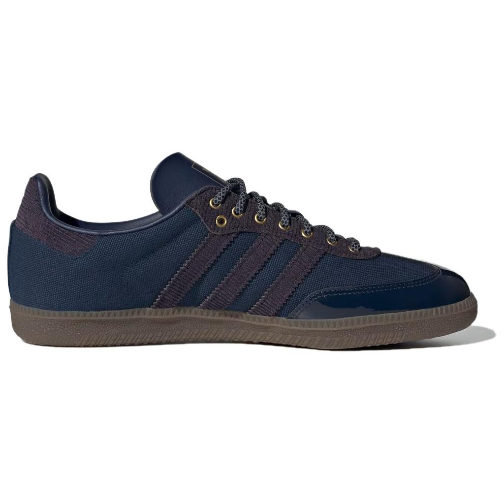 ALWAYTH x adidas Samba Collegiate Navy Мужские кроссовки Синий Аврора-Черный Матовое золото IH5186