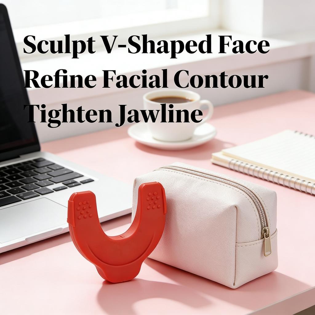 Jawline Trainer: Facial Exercise Ball for Toning and Firming