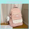 Школьное письмо Рюкзак для девочек Большой вместимости Повседневная дорожная сумка для ежедневного использования