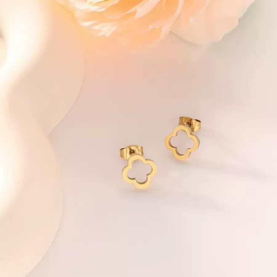 3 шт. модный универсальный комплект из сережек, ожерелья и браслета с бриллиантами в виде клевера, лучший подарок на день рождения, подарок на День святого Валентина