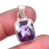 Natural Alexandrite Gemstone 925 Solid Sterling Silver Gift Pendant 1.25" s6L36