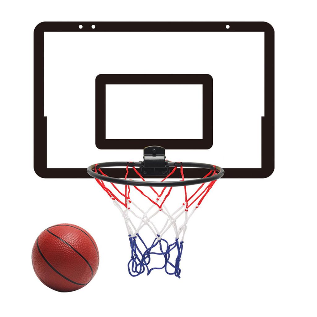 Indoor Mini Basketball Hoop Set Punch Free Hanging Type Mobile Mini Basketball Hoop for Door