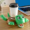 Yousheng Screaming Turtle Coaster with Movable Eyes Limbs Anti-scald Heat-Resistant Cup Holder Kitchen Countertop Coffee Mug Holder Decoration