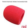 U-Shaped Thickened Microphone Sponge Cover: Reusable, Dustproof, Anti-Spray Protection for Stage, Home, and KTV Use.