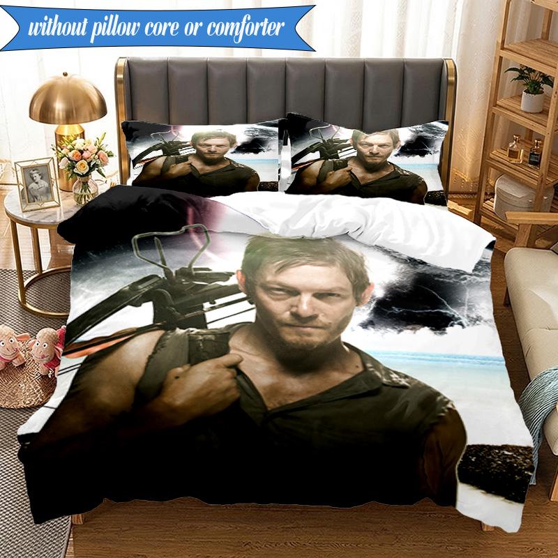 3PCS Norman's Forest Journey Bedding Set,Including 1pc Duvet Cover And 2pcs Pillowcases Perfect for Bedroom, Dormitory, Fan Christmas gift