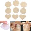 5 Pairs Women's Invisible Breast Lift Tape Heart Round Bra Sticker Nipple Covers