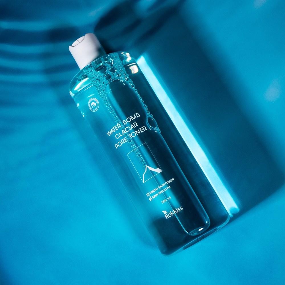 Rockies Water Bomb Glacier Water 50% Mildly Acidic Pore Toner, 500ml, 1 pack
