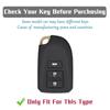 Silver Line Car Key Cover Case for Toyota Yaris Hiace 200 Sienta 2020 TPU Remote 3 Buttons Key Protective Bag Key Chain Set