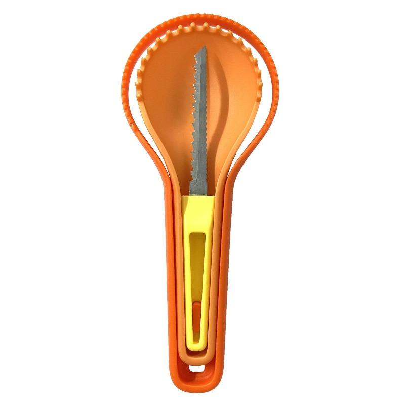 Winter Hot Pot Wax Gourd Carving Tool - Pumpkin Corer Set, 3-in-1 Fruit & Vegetable Sculpting Kit for Creative Food Decoration
