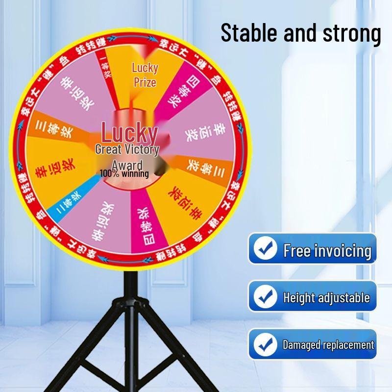 Tripod Prize Wheel & Lottery Turntable