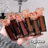GEGE BEAR Sweetheart Lip Glaze Стойкая губная помада Цветной водный блеск Стеклянный блеск для губ Студенческий блеск для губ