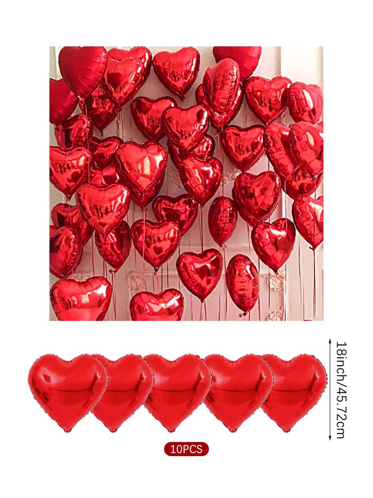 1 комплект золотых воздушных шаров в форме сердца на годовщину, для украшения вечеринки в честь Дня святого Валентина, годовщины, свадьбы, тематики любви