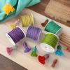Tibetan Hand-Rubbed Cotton Thread 1Mm Wenwan Thread, Handmade Cotton Rope, Xingyue Bodhi String Rope, Threading Bead Thread Diy Tassel Ear