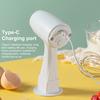 Electric Hand Mixer Cordless Rechargeable Egg Beater Handheld Egg Whisk Kitchen Tool for Baking Cooking