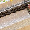 4Meters/lot New Fashion Music Symbols Mesh Embroidery Children's and Women's Clothing Lolita Accessories Lace Trims