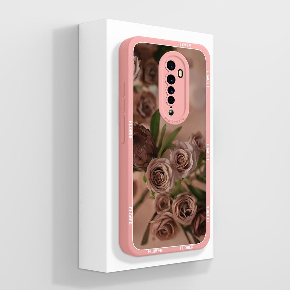 For OPPO Reno 2 3 4 5 2F 2Z 4F 5F 5K 5Z Lite Pro Phone Cases Beautiful Label Butterfly Patterns Soft Silicone Anti Drop Protective Shell For OPPO Capa