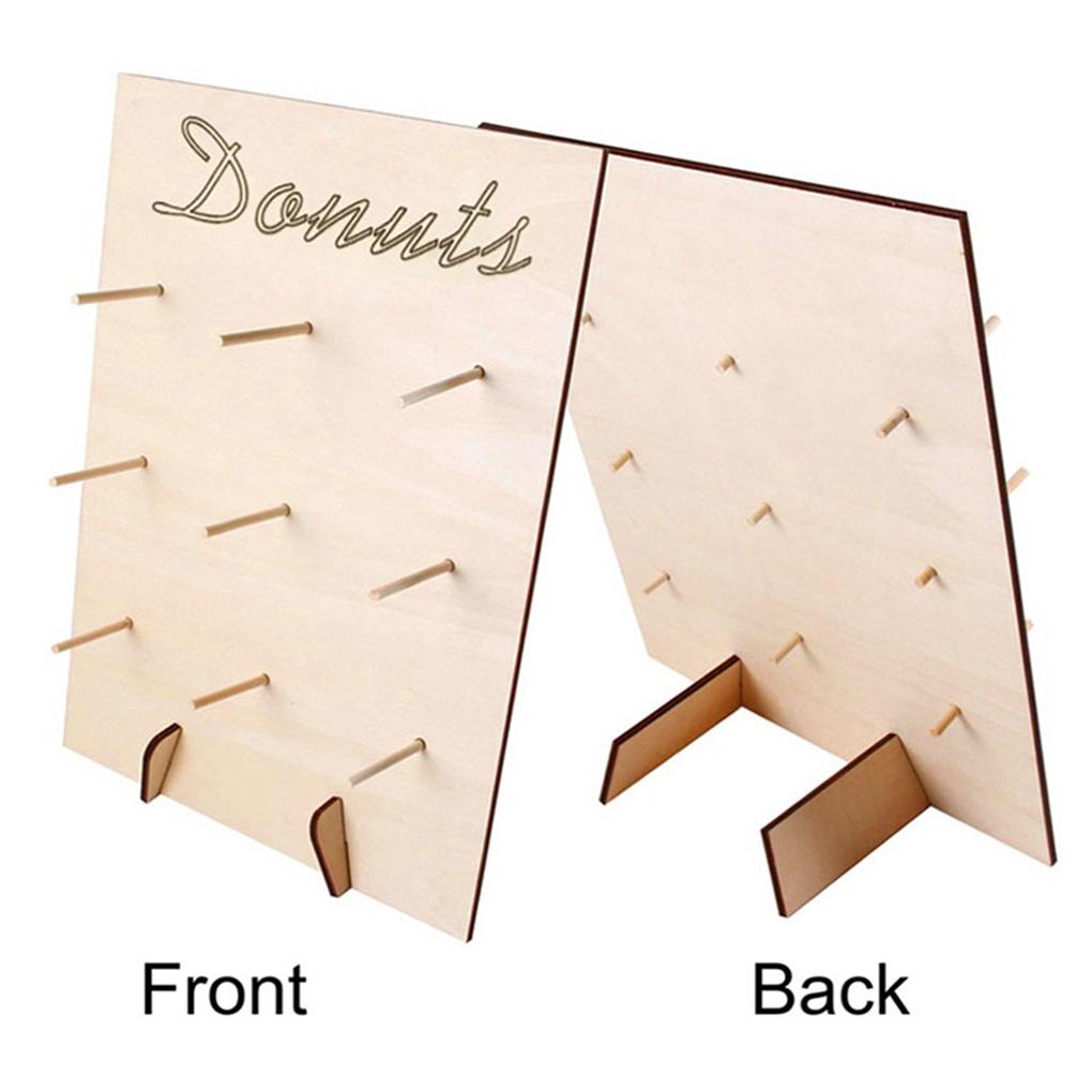 1 Набор Подставка Изысканная Деревянная Настольная Доска пле Украшение Подставка для Пончиков для Свадебной Вечеринки Домашней Сцены