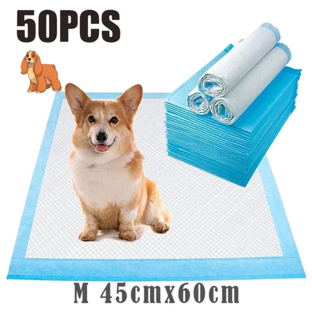 New Super Absorbent Healthy Disposable Pet Diaper Mat for Cats and Dogs - 120Pcs Training Pee Pads with Quick-dry Surface for Do