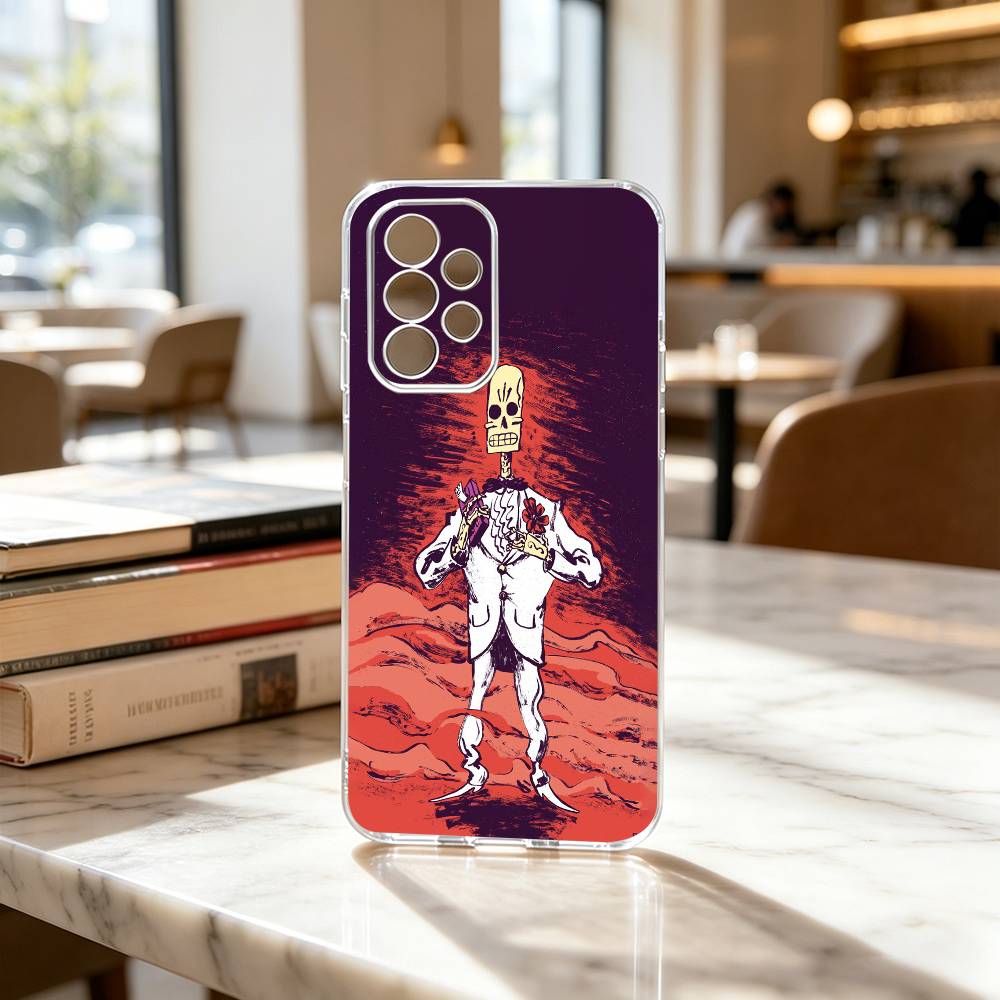 Game Grim Fandango Phone Case Transparent Silicone Soft For Samsung S25,S24,S21,S22,S23,S30,Ultra,S20,Plus,Fe