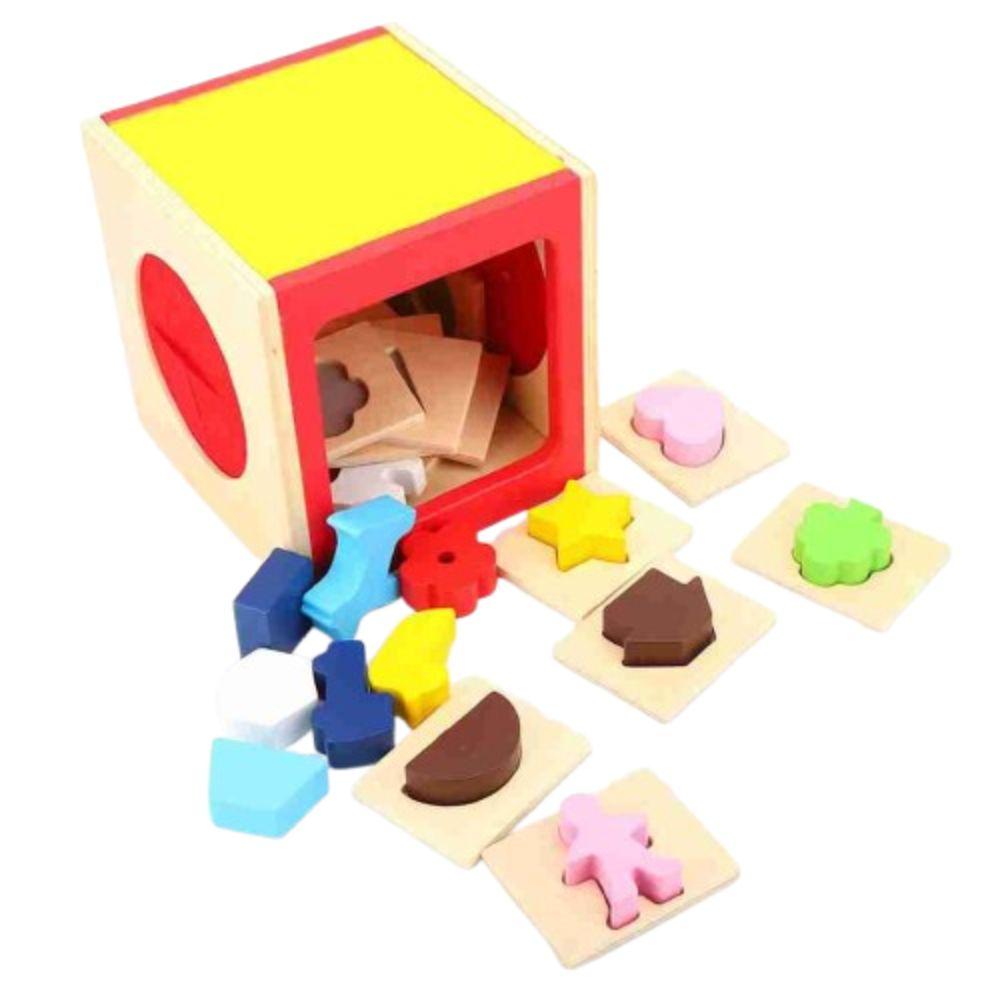 Fun Touch Thinking Shape Toy Box Early Learning Shape Matching Classification Box Baby