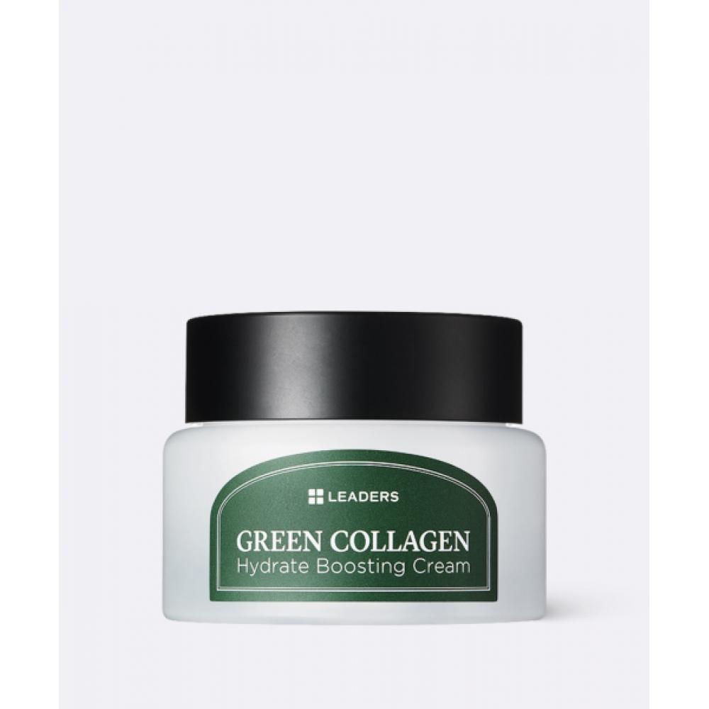 Leaders Cosmetics Leaders Green Collagen Увлажняющий крем-бустер 50 мл