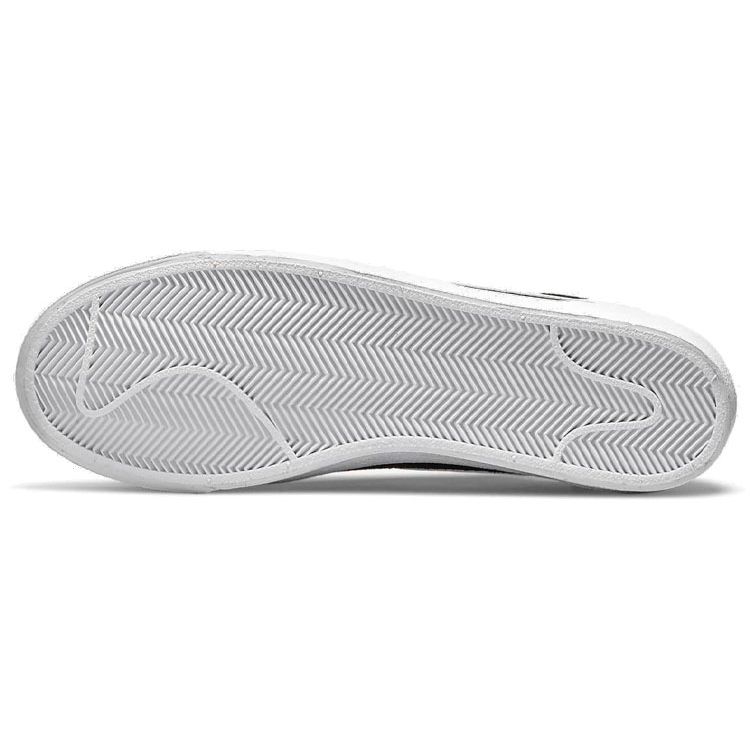 Nike Blazer Low 77 Замшевые черно-белые мужские кроссовки DA7254-001