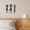 1pc Art Dancer Wall Decor - Stylish Metal Hanging for Modern Home & Room Interior