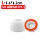 Амбушюры из пены с эффектом памяти для AirPods Pro 3 Противоскользящие ушные вкладыши Мягкая губка Замена амбушюр S/M/L для AirPods Pro3