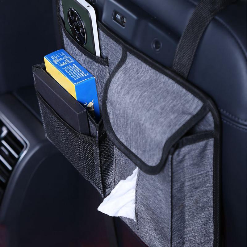 Seat Back Protectors Kick Mats Tear-Resistant Vehicle Organizers Multi-Functional Seat Back Protectors For Kids Travel