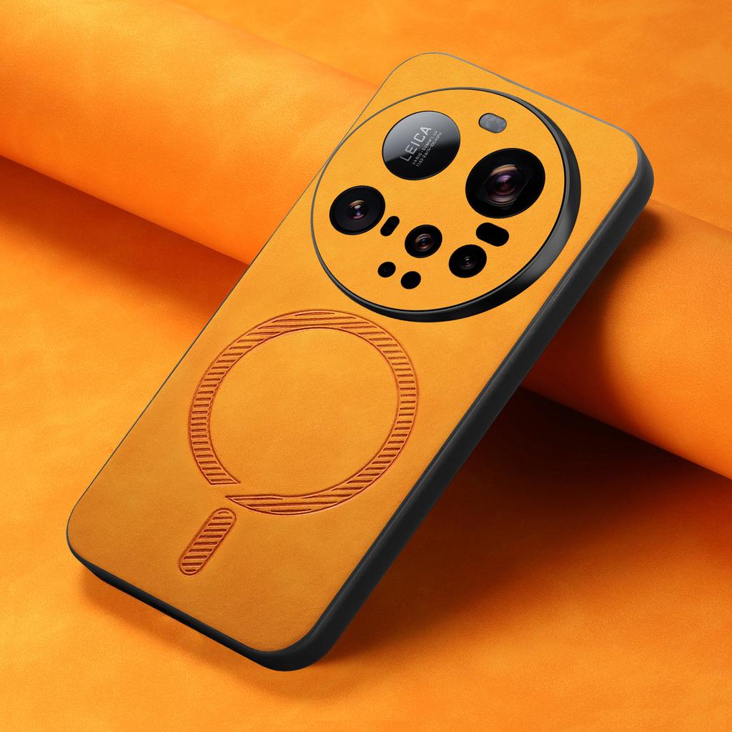 For Xiaomi 15 Ultra Luxury Leather for Magsafe Magnetic Wireless Charging Phone Case for Xiaomi Mi 15 Ultra 14T 15 Pro POCO X7Pro Shockproof Bumper