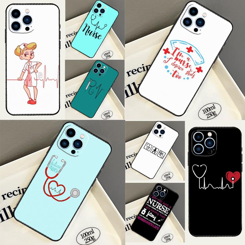 Стетоскоп Сердце Медицинский Чехол для Медсестры Для OnePlus 15R 15 13 13R 13T 12 12R 10T 11 10 Pro Nord 5 CE 2 3 4 Lite N20 N30 Чехол