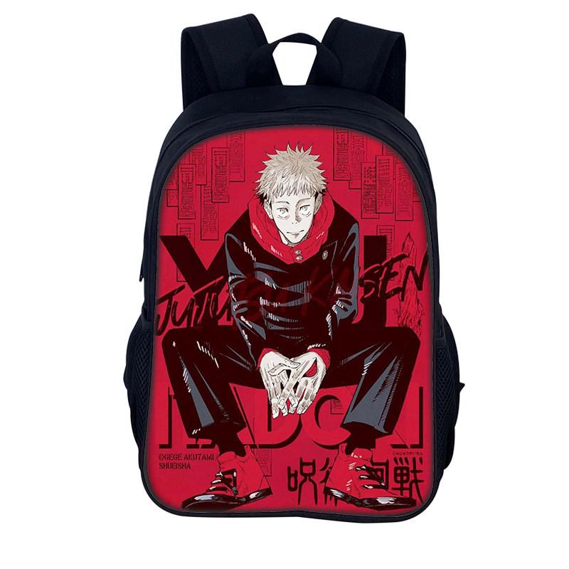 Модный стильный двухлямочный рюкзак Jujutsu Kaisen для студентов и commuting