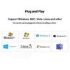 4 In 1 USB Switch Hub 2 Input 4 Output KVM Splitter USB Shared Switcher for PC/Game Console