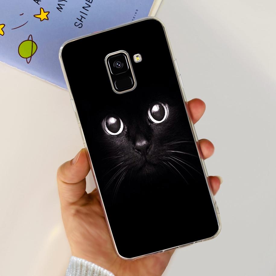 Чехол для Samsung Galaxy A6 A8 Plus 2018 Чехол Модный Бабочка Мягкий Прозрачный ТПУ Чехол для Телефона Для Samsung A6+ A8+ A 6 A 8 2018 Funda