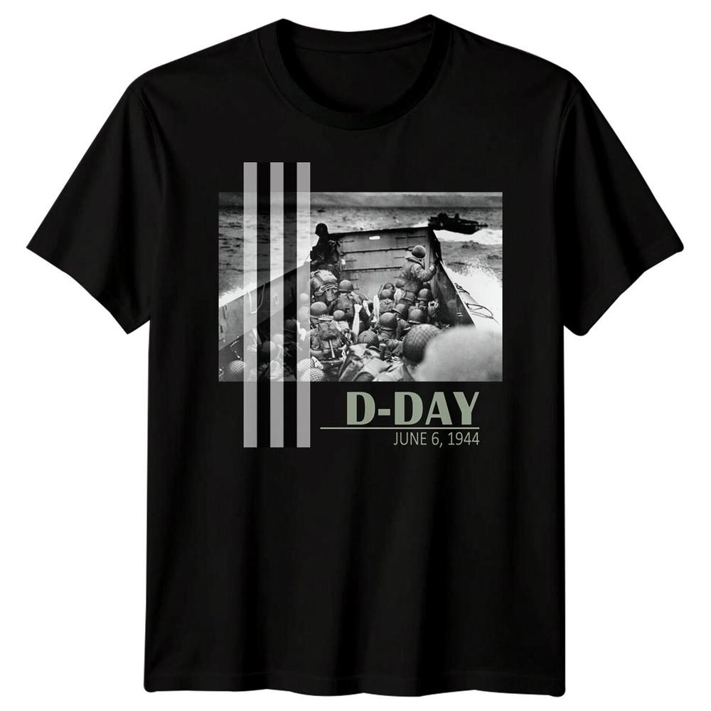 Family Landing Craft D-Day T-Shirt Tee 1944 World War II Normandy Military #DD