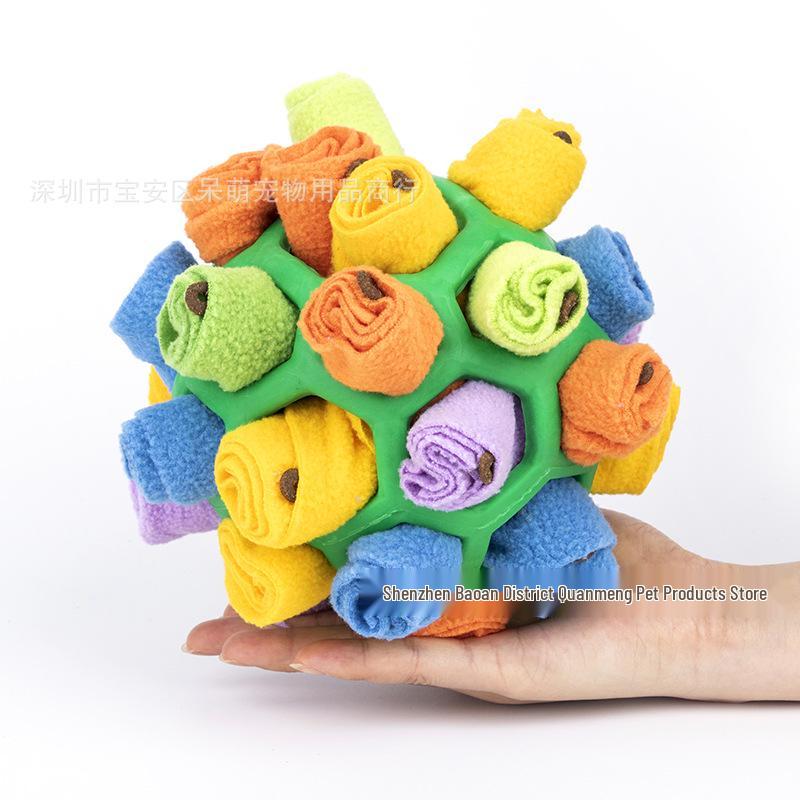 Питомец Нюхай и Играй: Скрытый корм резиновый мяч игрушка для собак