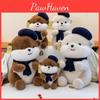 Adorable Beaver Plush Toy Soft Stuffed Animal Doll For Kids Perfect Birthday Gift