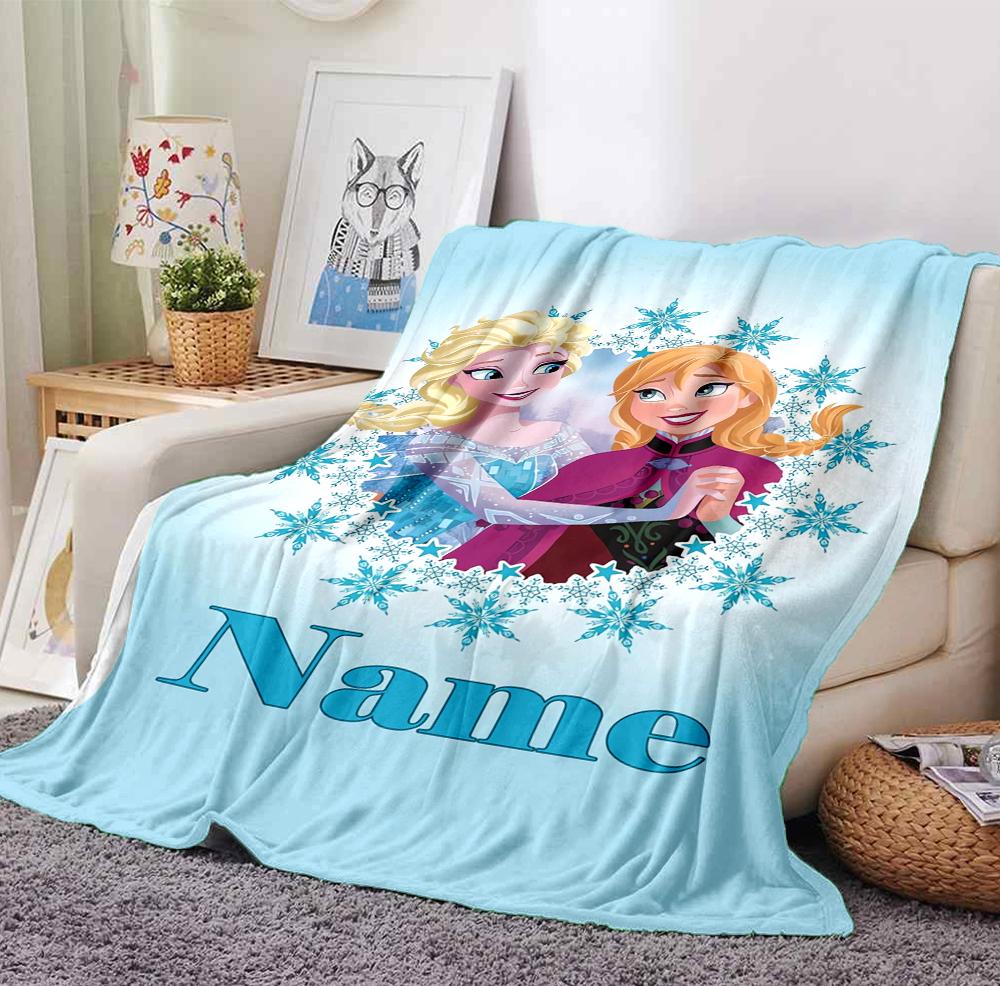 Custom Name Step Power Flannel Blanket Throw Blanket Soft Warm Sofa Bed Decor Unique Gift