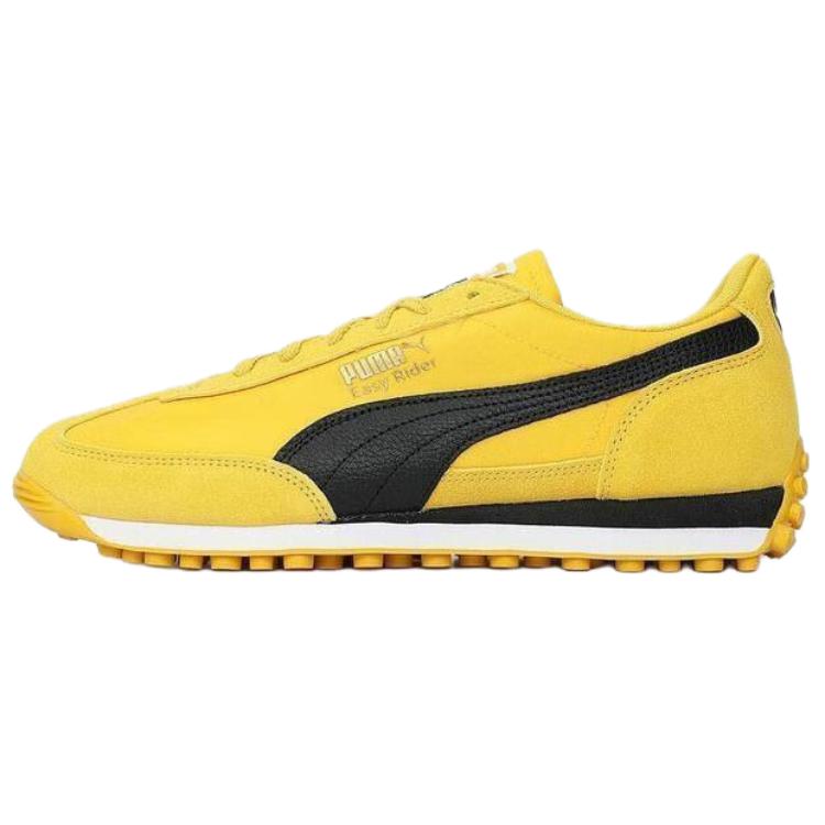 Puma Rider Мягкие и удобные Устойчивые к истиранию Низкие Повседневные кроссовки Унисекс Желтые 403146-07